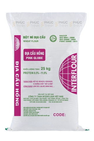 Bột mì Địa Cầu Hồng