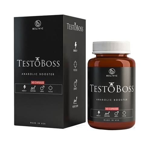 Testoboss bổ thận tráng dương, Hộp 60 viên