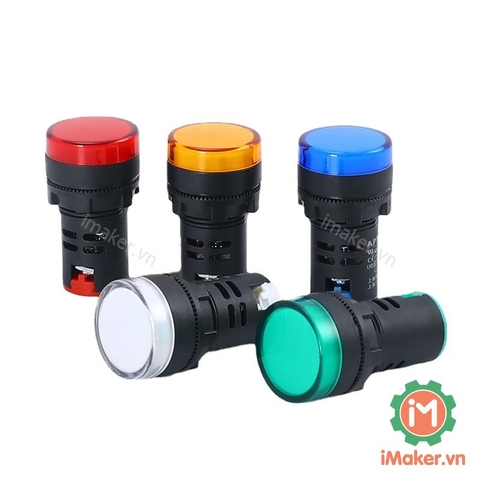 AD16-22DS Đèn báo màu đỏ 22mm