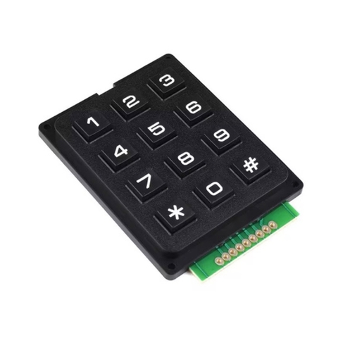 Bàn phím Ma Trận nhựa cứng 3x4 Keypad