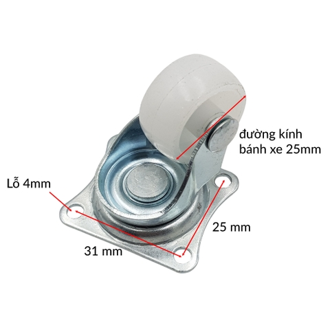 Bánh đa hướng V1 25mm