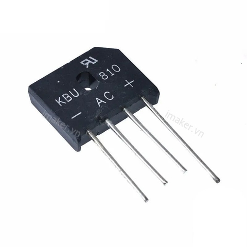 KBU810 Cầu chỉnh lưu 1KV 8A