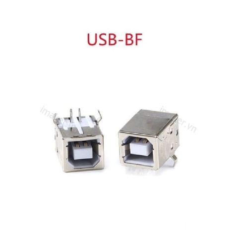 BF90 Cổng USB Cái 2.0 Type B 4 chân cong 90 Độ xuyên lỗ