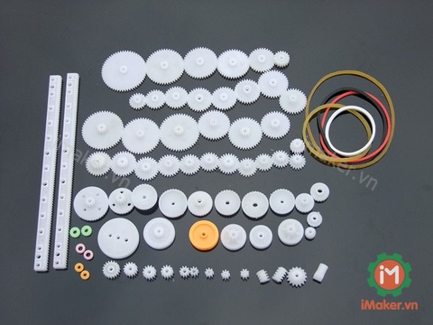 Bộ Bánh Răng nhựa 75 Chi Tiết