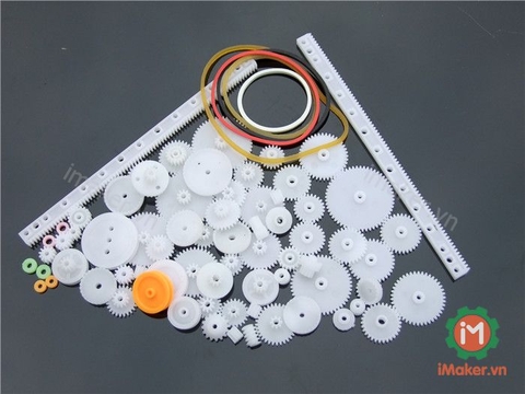 Bộ Bánh Răng nhựa 75 Chi Tiết