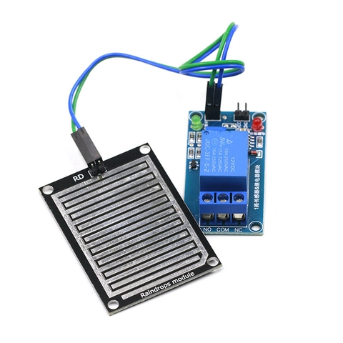 Cảm biến nước mưa Relay 12VDC Relay rain Water Sensor