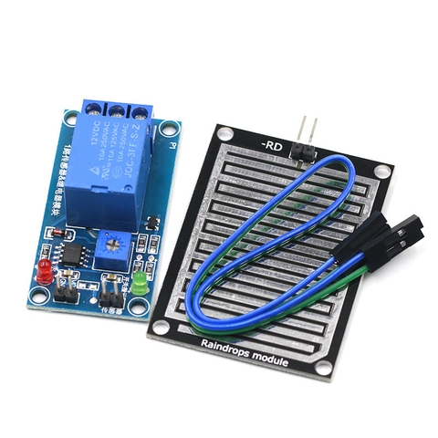 Cảm biến nước mưa Relay 12VDC Relay rain Water Sensor