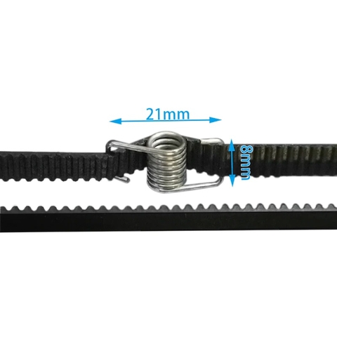 Dây đai GT2 bước răng 2mm rộng 6mm (1 mét)