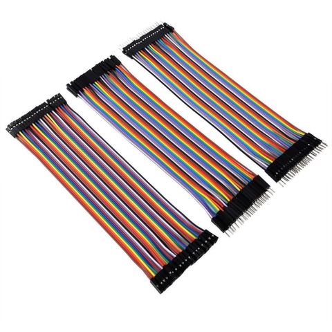 Dây cắm test board Cái Cái 10cm BẸ 40 sợi