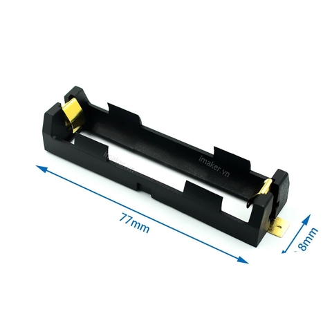 Đế Pin 18650 1 Cell loại chân dán SMT SMD