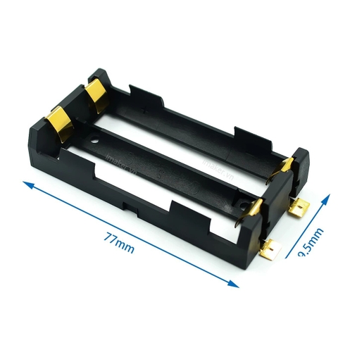 Đế Pin 18650 2 Cell loại chân dán SMT SMD