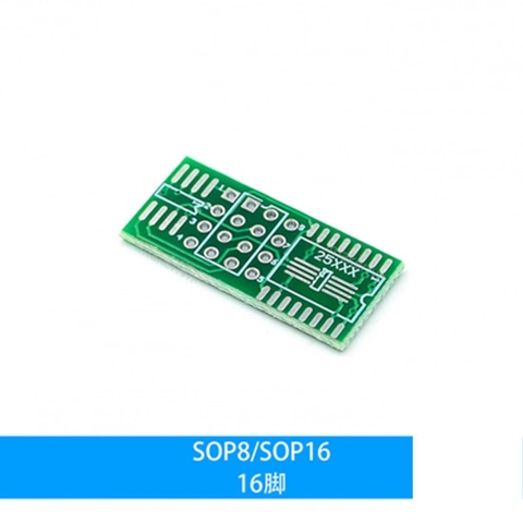 Đế ra chân SMD sang DIP SOP8/SOP16