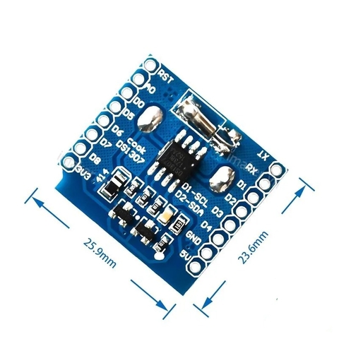 ESP8266 NodeMCU Lua D1 Mini DS1307