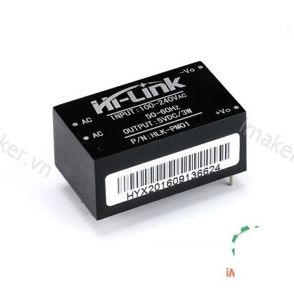 HLK-PM01 chuyển đổi AC-DC 220-5V 3W Hi-Link