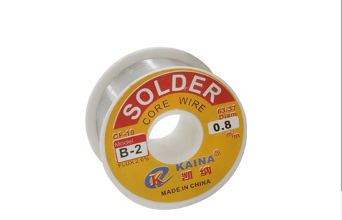Thiếc hàn 0.8mm Sn63 Pb37 100 Gram