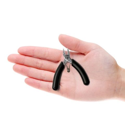 Kềm cắt chân Linh Kiện lưỡi kìm siêu sắc cắt ngọt, có lò xo trợ lực