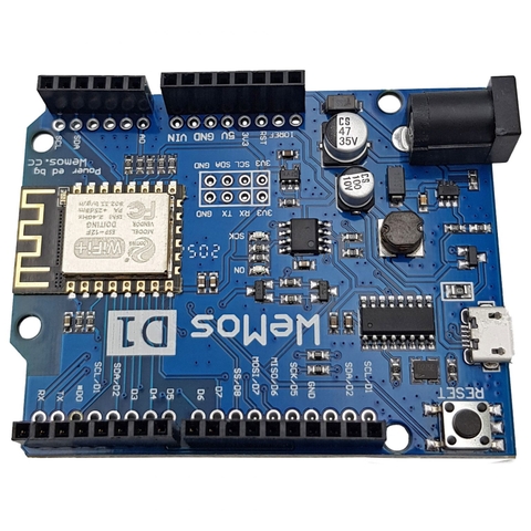 Kit WiFi ESP8266 NodeMCU Lua WeMos D1 lập trình IoT
