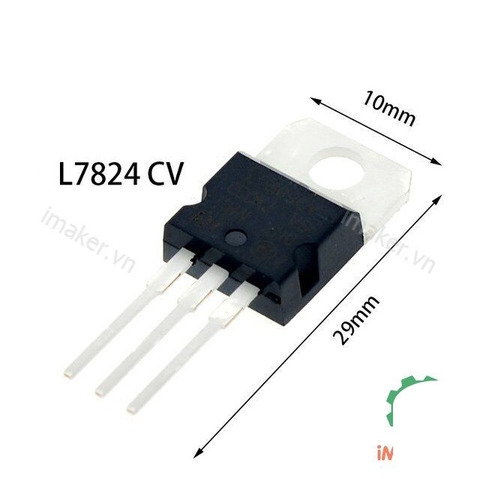 L7824CV IC ổn áp 24V 1.5A - DIP