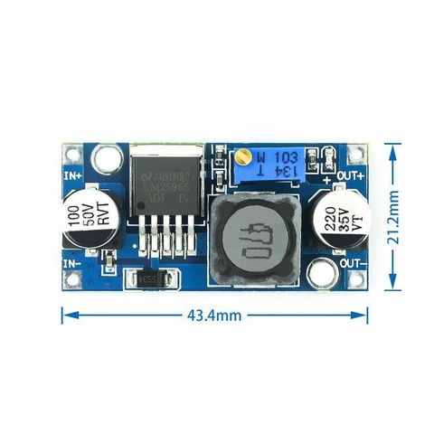Mạch giảm áp DC LM2596 3A