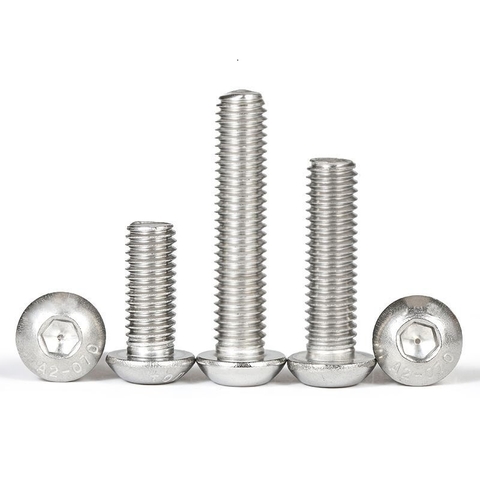 Ốc lục giác đầu dù Inox M5 10 con