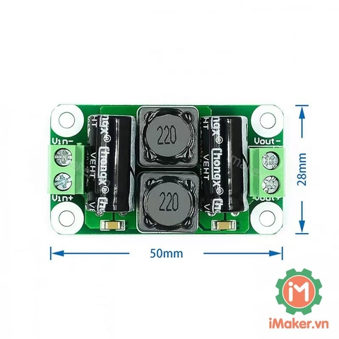 Mạch Lọc nguồn âm Thanh DC 6A