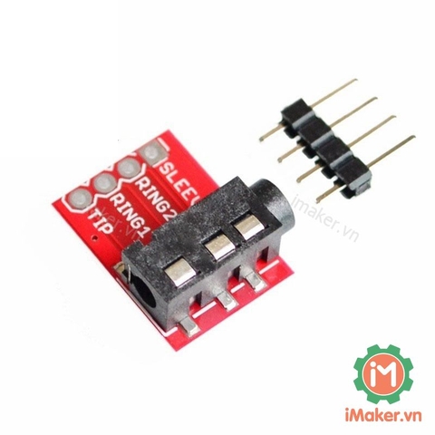 Mạch ra chân Cổng Audio 3.5mm 3 cực TRRS