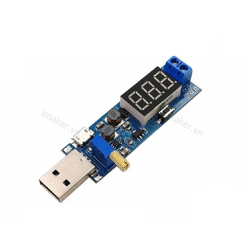 Mạch Tăng giảm áp từ USB MicroUSB ra 1.2-24V 3W