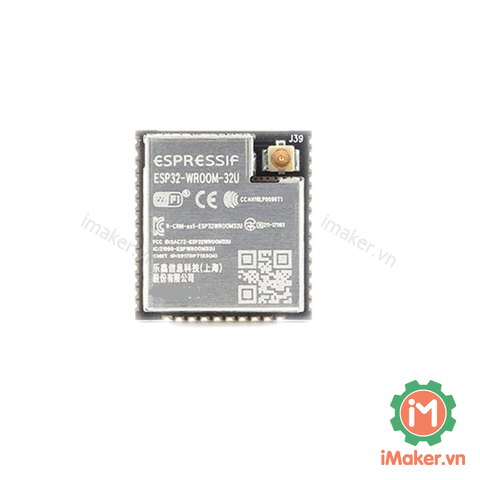 Mạch thu phát Wifi BLE SoC ESP32 ESP-WROOM-32U chính hãng Espressif