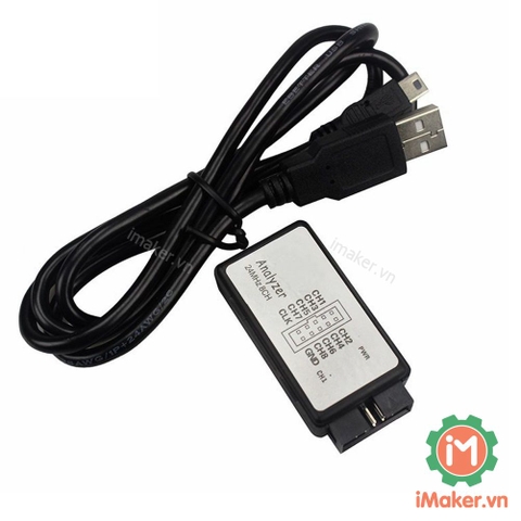 Mạch USB 8CH 24Mhz Logic Analyzer