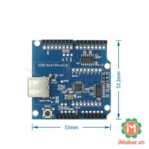 Mạch USB Host Shield MAX3421E