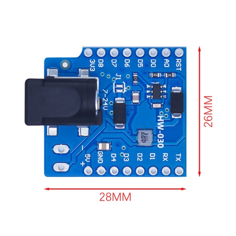 Module DC Power Shield V1.0 WEMOS D1