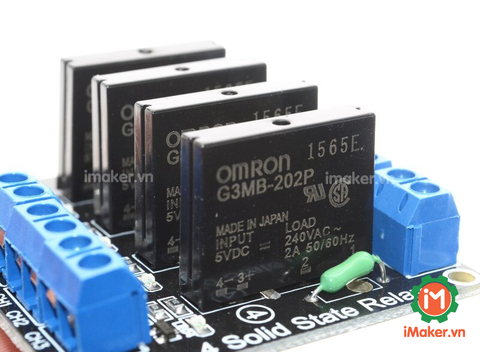 Module 4 Relay Rắn SSR 5VDC