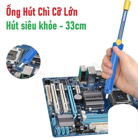 Ống hút chì 33cm - Cây hút chì Loại Lớn