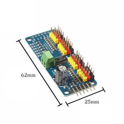 PCA9685 điều khiển động cơ Servo 12Bit PWM 16 kênh