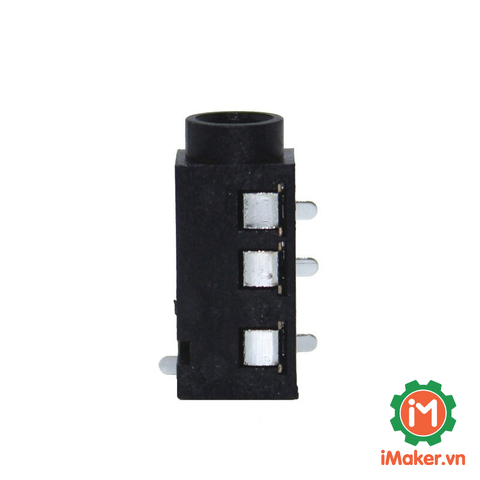 PJ-320D Cổng Audio 3.5mm 3 Cực 4 chân Dán SMD