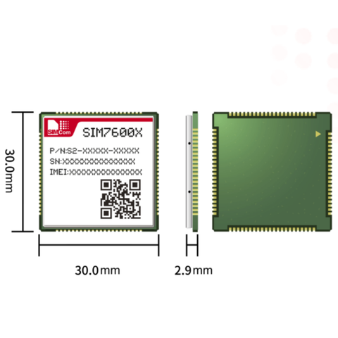 Module SIM7600CE-M1S 4G/3G/2G LTE CAT4 (có GPS)