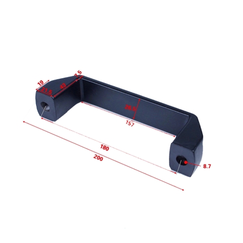 Tay nắm nhựa 180mm