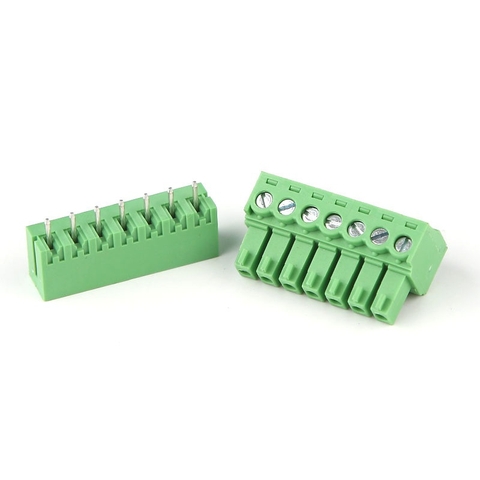 KF-3.81-7-V Terminal Block Plug-in hàn PCB 7 chân thẳng 3.81mm - 1 bộ