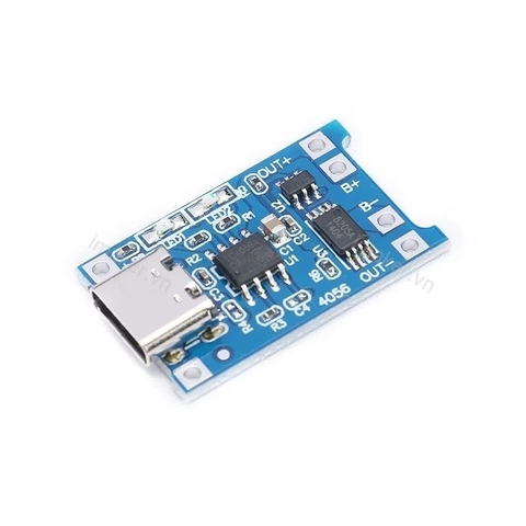 TP4056 Mạch sạc Pin USB Type C 1A có bảo vệ