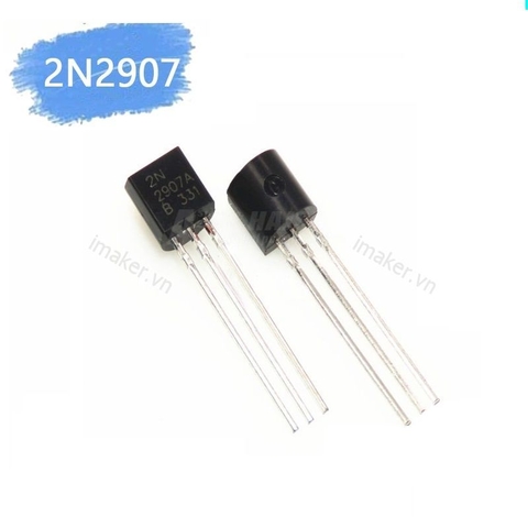 Transistor 2N2907 TO-92 60V 0.6A PNP - 10pcs