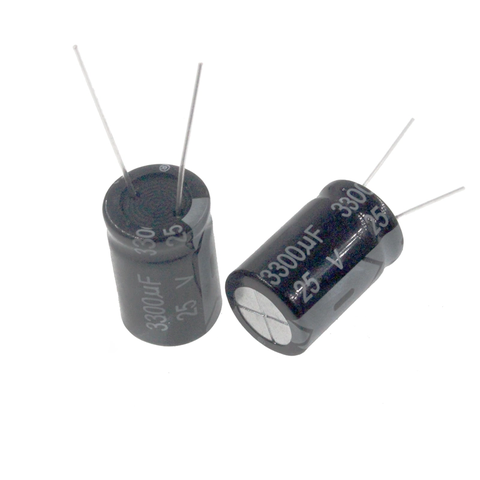 Tụ hoá 3300uF 25V 13x26.5mm xuyên lỗ