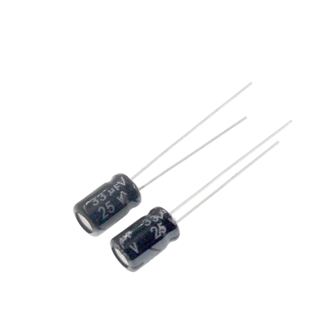 Tụ hoá 33uF 25V 5x11mm xuyên lỗ