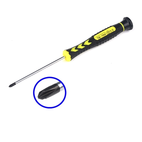 Tua vít bằng thép Chrome có từ tính 3mm đầu Cộng
