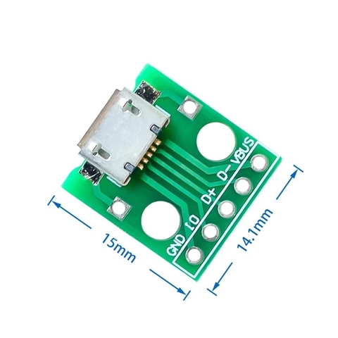 Mạch đế ra chân USB Micro