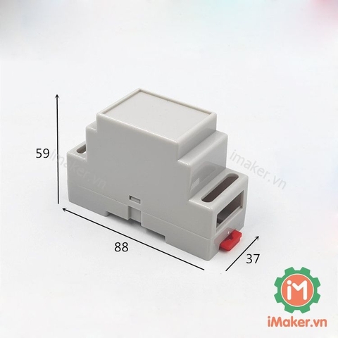 Vỏ hộp PLC 88x37x59mm