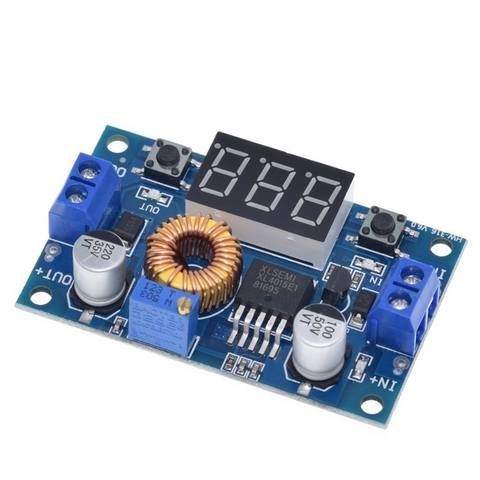 XL4015 Mạch giảm áp 5A 75W có hiển thị