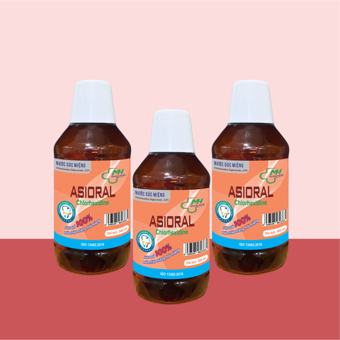 ASIORAL CHLORHEXIDINE: Nước súc miệng