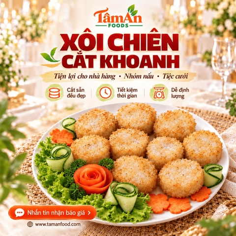 XÔI CHIÊN CẮT KHOANH