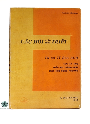 CÂU HỎI GIÁO KHOA TRIẾT