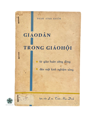 GIÁO DÂN TRONG GIÁO HỘI